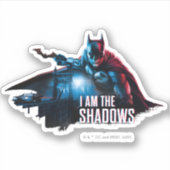 Het Batman-personage-logo - ik ben de schaduwen Sticker (Voorkant)