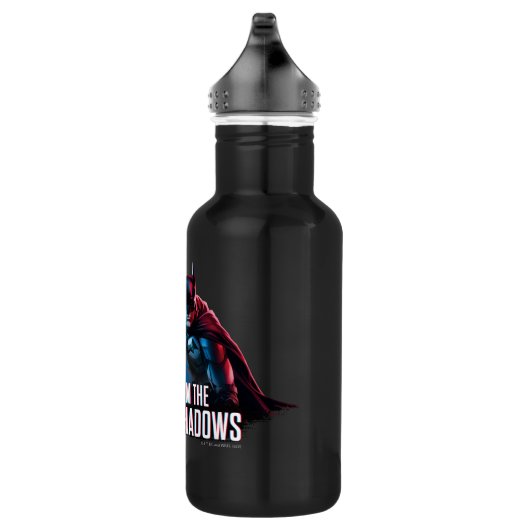 Het Batman-personage-logo - ik ben de schaduwen Waterfles (Rechts)