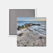 Het Beach Magnet Magneet (Voorkant / Achterkant)