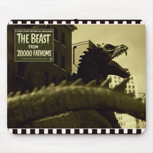HET BEAST: Van 20.000 Fathoms Mousepad Muismat (Voorkant)