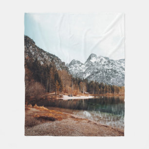 HET BEAUTIEALMSEE IN OOSTENRIJK FLEECE DEKEN