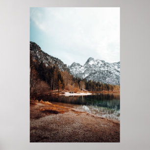 HET BEAUTIEALMSEE IN OOSTENRIJK POSTER