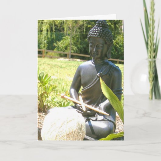 Het bedachtzame Breien Kaart (Voorkant)