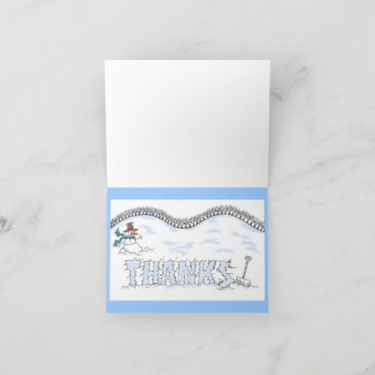 HET BEDANKT VAN DE SNEEUW (Binnen)