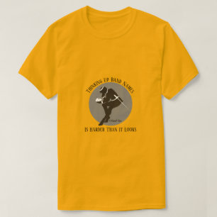 Het bedenken van bandnamen - een MisterP Shirt