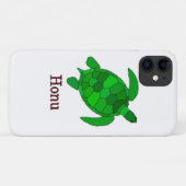 Het bedreigde groene Hawaiiaanse Zee Turtle Hoesje (Achterkant (horizontaal))