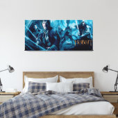 Het bedrijf in Mirkwood Canvas Afdruk (Insitu (Slaapkamer))