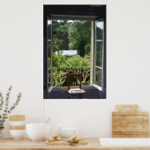 HET BEDROOM-VENSTER POSTER (Keuken)