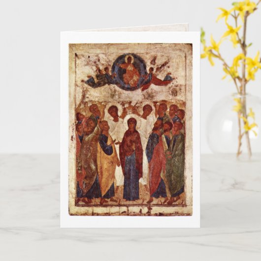 Het beeld van Andrei Rublev Kaart (Gele Bloem)