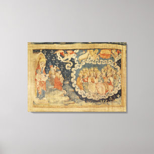 Het beeld van de lamp canvas afdruk