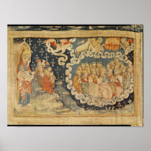 Het beeld van de lamp poster