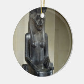 Het beeld van de leeuwengodin Sekhmet van de Keramisch Ornament (Links)