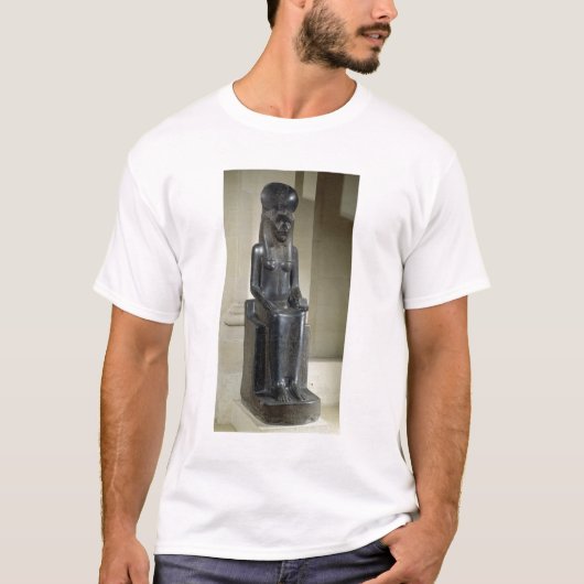 Het beeld van de leeuwengodin Sekhmet van de T-shirt (Voorkant)