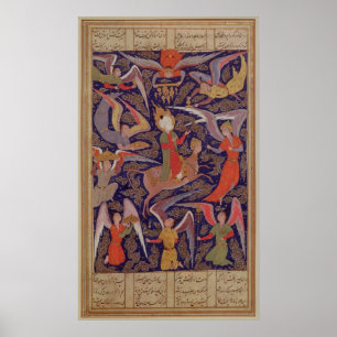 Het beeld van de profeet Mohammed, Perzisch Poster