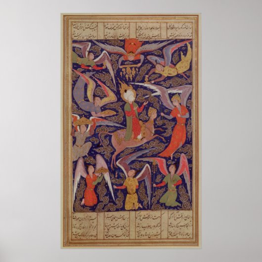 Het beeld van de profeet Mohammed, Perzisch Poster (Voorkant)