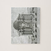 Het beeld van Olympian Zeus, gemaakt door Phidias Legpuzzel (Verticaal)