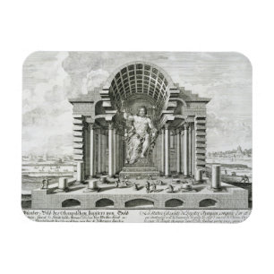 Het beeld van Olympian Zeus, gemaakt door Phidias  Magneet