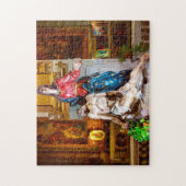 Het beeld van onze dame. legpuzzel (Verticaal)