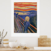 Het beeldscherm (pastel 1895) van hoge kwaliteit - poster (Keuken)