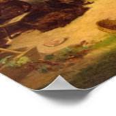 Het Beer Dance van William Holbrook Beard Poster (Hoek)