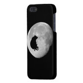Het Beer in de maan iPhone Hoesje (Achterkant Links)