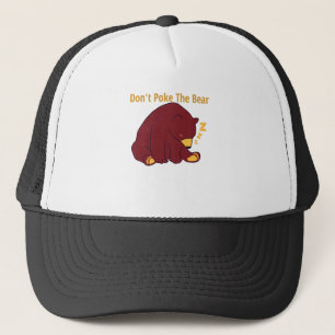 Het Beer niet plaatsen - papa beer ontwerp Trucker Pet