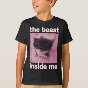 Het Beest In Me Funny Cat Meme Cadeau Voor Mannen T-shirt