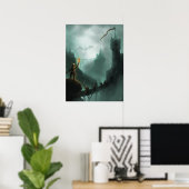 het beest keert een fantasie - poster terug (Thuiskantoor)