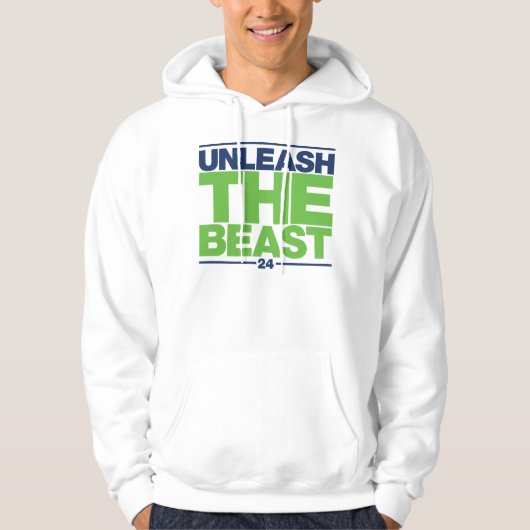 Het beest losmaken hoodie (Voorkant)