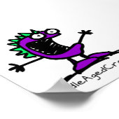 Het beest Poster (Hoek)