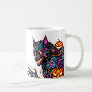 Het beest van Halloween Koffiemok