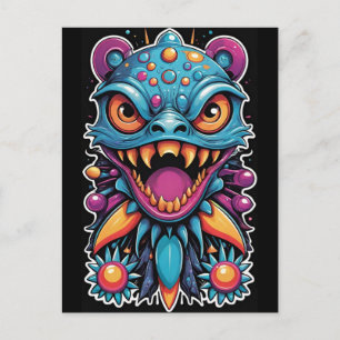 Het Beest Zal Feesten Zonder Waarschuwing - Ken Ga Briefkaart