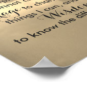 Het begebed van de dienst citeert poster natuur fo (Hoek)