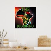 Het begin poster (Keuken)