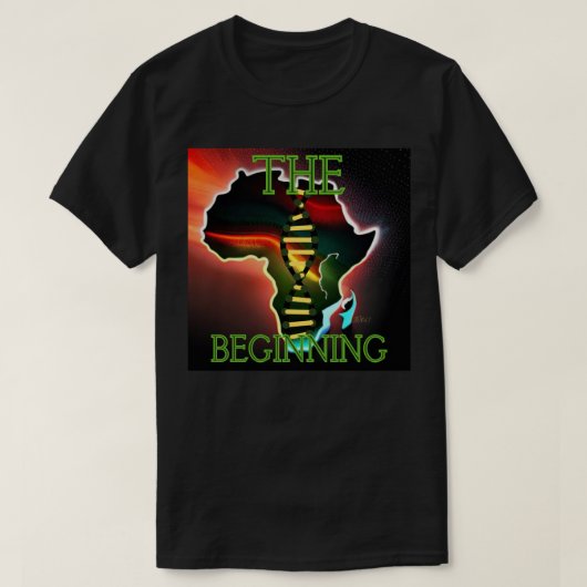 Het begin t-shirt (Design voorkant)