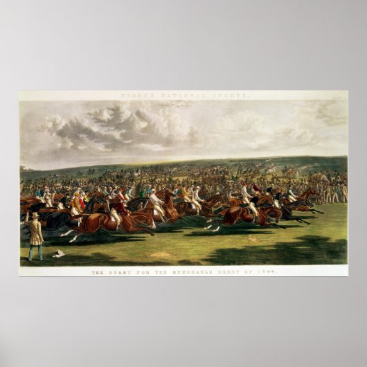 Het begin van de Memorable Derby Poster (Voorkant)