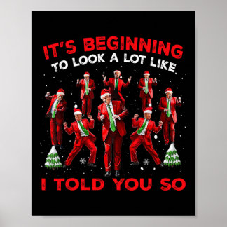 Het begint een hoop te lijken alsof ik je zo verte poster