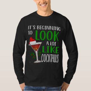 Het begint een hoop te lijken op Cocktails grappig T-shirt