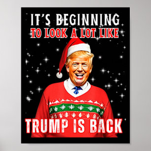 Het begint er veel op te lijken dat Trump terug is Poster