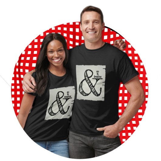 Het begint met het Ampersand Symbol T-shirt