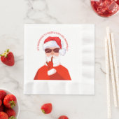 Het begint te smaken als Kerstmis Servet (Insitu)