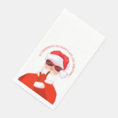 Het begint veel te smaken als Kerstmis! Servet (Hoek)