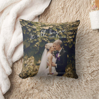 Het begon allemaal met een paar eslegant Wedding G Kussen