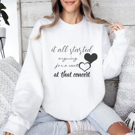 Het begon allemaal te ruziën voor een zetel trui