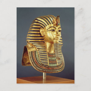 Het begrafenismasker van Tutankhamun Briefkaart