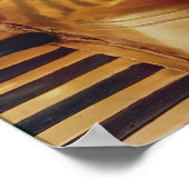 Het begrafenismasker van Tutankhamun Poster (Hoek)