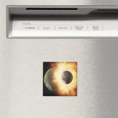 Het begrip "hemelse lichaam" van de kunstenaar magneet (Insitu (Vaatwasser))