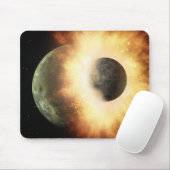 Het begrip "hemelse lichaam" van de kunstenaar muismat (Met muis)