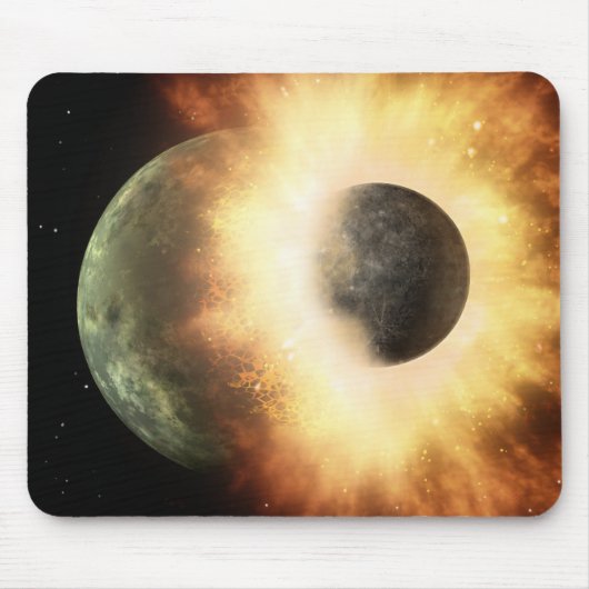 Het begrip "hemelse lichaam" van de kunstenaar muismat (Voorkant)