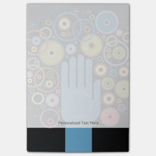 Het begrip motie van orde post-it® notes